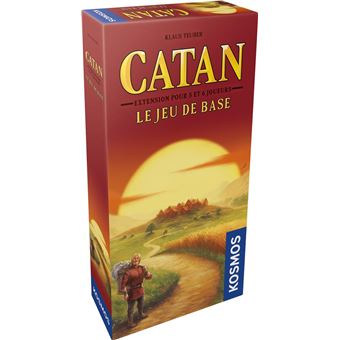 CATAN : JEU DE BASE 5/6 J. ECO (EXT)