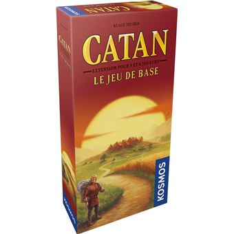 CATAN : JEU DE BASE 5/6 J. ECO (EXT)