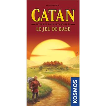 CATAN : JEU DE BASE 5/6 J. ECO (EXT)