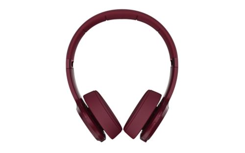 Casque arceau sans fil supra avec réduction de bruit Fresh'n Rebel Code ANC Rouge Profond