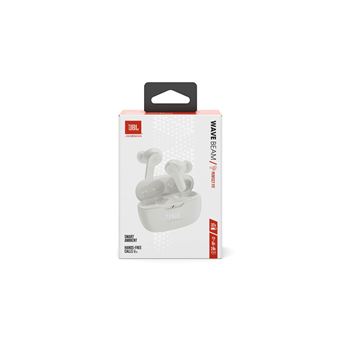 Ecouteurs sans fil True Wireless JBL Wave Beam Blanc