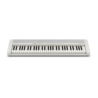Clavier compact Casio CT-S 1WE avec 61 touches et sonorités vintage Gris