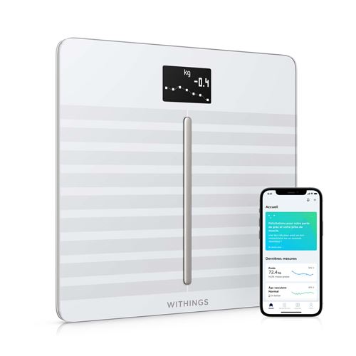 Pèse-personne connecté Withings Body Cardio Blanc