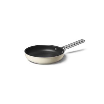 Poêle Smeg Crème mat 24 cm