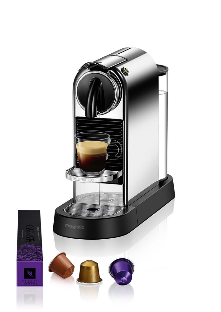 Emotie borst Bemiddelen Machine à café Nespresso Magimix Citiz Chrome 11316 - Achat & prix | fnac