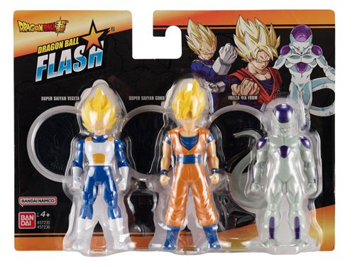 Dragon Ball Z Pack De 3 Figurines Flash Series 10 Cm