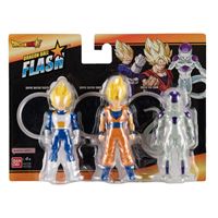 Pack de 3 figurines Dragon Ball Z Flash Series 10 cm