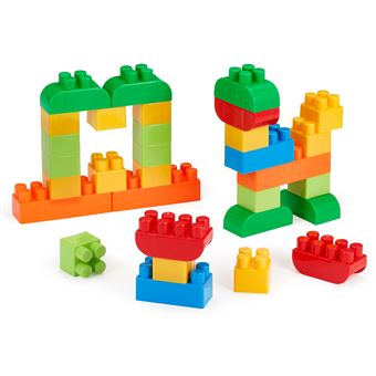 Jeu de construction Ecoiffier Baril chien Abrick 50 pièces