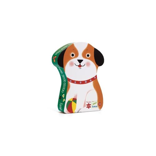Puzzle Enfant Djeco Firmin Petit Chien 24 Pièces