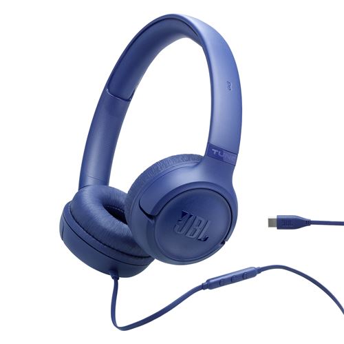 Casque supra-auriculaire filaire JBL Tune 530C Bleu