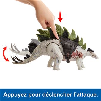 Figurine Jurassic World Stégosaure Méga Action