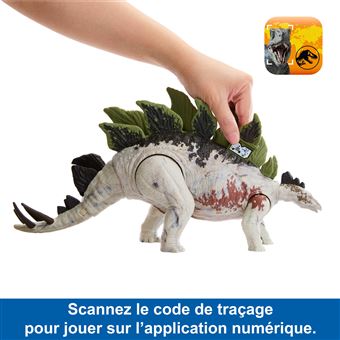 Figurine Jurassic World Stégosaure Méga Action