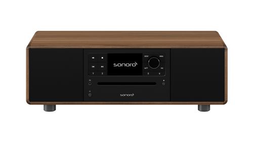 Chaîne Hi-Fi Sonoro Prestige Noyer Et Anthracite