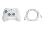 Manette filaire PowerA pour Nintendo Switch Blanc