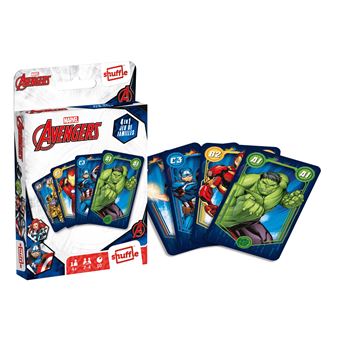 Jeu de cartes Cartamundi Avengers Eco format