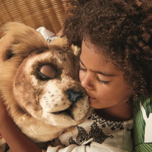 Furreal the lion 2025 king mighty roar simba