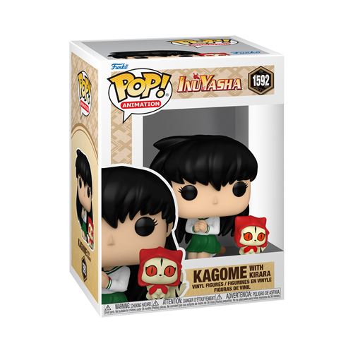 Funko Beige Figurine De Collection Inuyasha Pop & Buddy! Animation Vinyl Kagome W/Kirara - Image 3