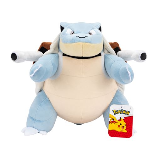 Peluche Pokémon Tortank PKW4466 – Douceur Ultra et Détails Authentiques