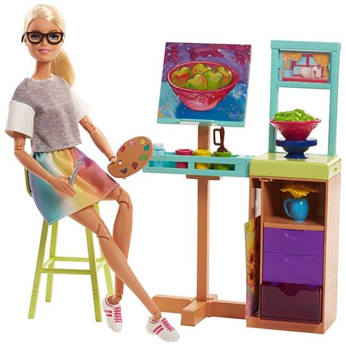Playset Barbie® Studio artistique Mattel