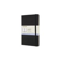 Moleskine Album Carnet De Croquis Art - Couverture Rigide Noire - Format Poche 9x14 Cm - 60 Pages