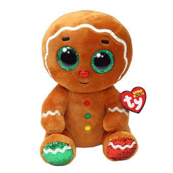 Peluche interactive TY Beanie Boo's Small Crumble Le Pain d'epice