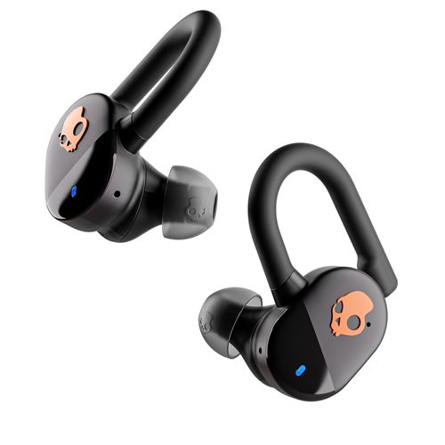 Ecouteurs Skullcandy Push Play Bluetooth Noir Et Orange