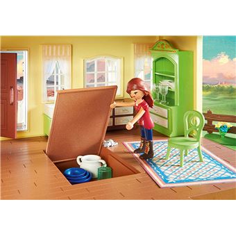 Playmobil Spirit 9475 Maison de Lucky