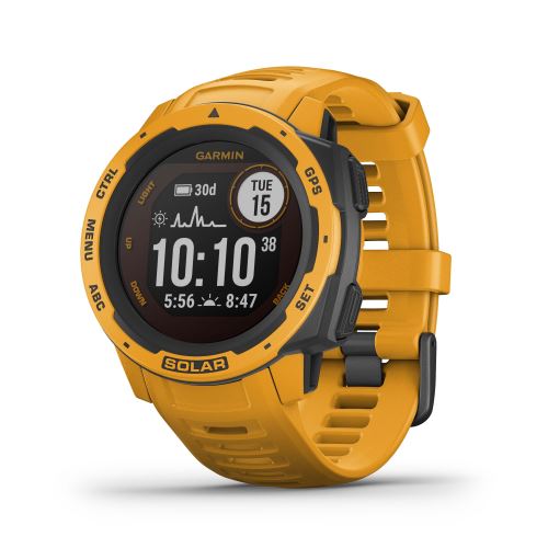 Montre connectée Garmin Instinct Solar Jaune
