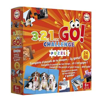 Puzzle Educa 3,2,1 Go! Challenge 144 Pièces