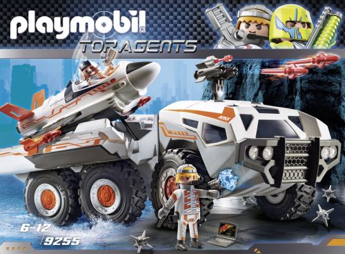Playmobil-9255 Camion et Navette de la Spy Team, 9255
