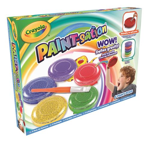 Coffret Peinture Goliath Paint-Station 5 Pots Empilables 2 En 1