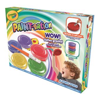 Coffret peinture Goliath Paint-station 5 pots empilables 2 en 1