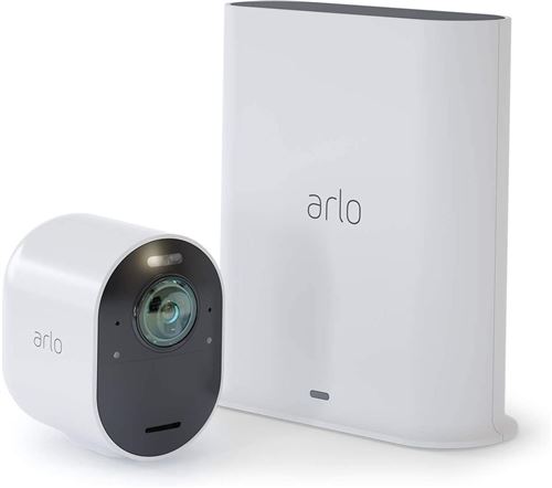 Pack de caméra de surveillance connectée Arlo Ultra VMS5140-100EUS intérieure-extérieure Blanc