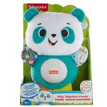 Peluche d'éveil Fisher Price Andréa le Panda LINKIMALS