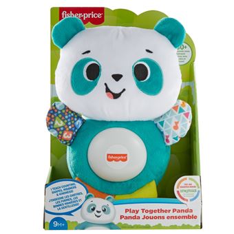 Peluche d'éveil Fisher Price Andréa le Panda LINKIMALS