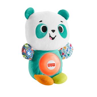 Peluche d'éveil Fisher Price Andréa le Panda LINKIMALS