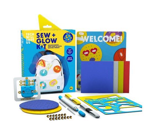 Kit créatif Sew et Glow Tech will save us