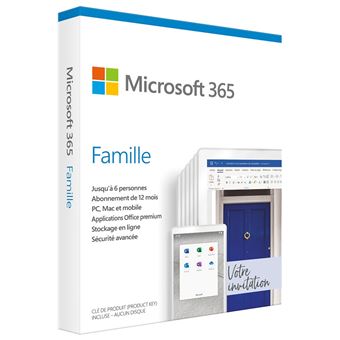 Microsoft 365 Famille (physique ? FPP)