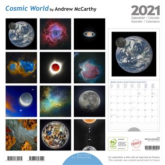 Calendrier Unicef 2021 Désastre Cosmic World 30 x 30 cm