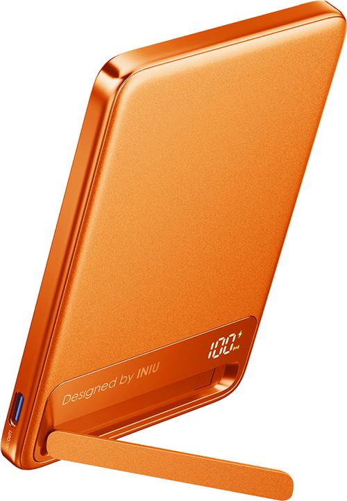 Powerbank MagPro Slim Magnet QI2 avec câble USB Type C 5000 mAh - vue 2