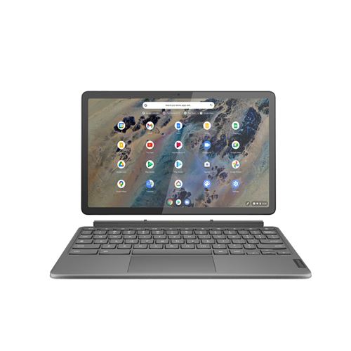 PC Portable Lenovo Chromebook IP Duet 3 11Q727 10.95" Ecran tactile 8 Go RAM 128 Go eMMC Gris - Lenovo