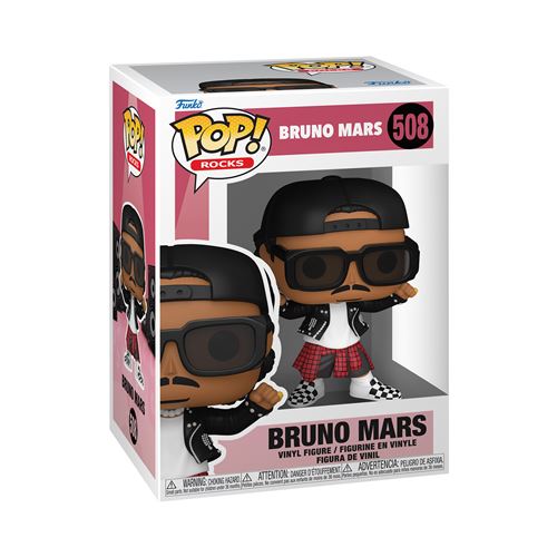 Figurine Funko Pop Rocks Bruno Mars APT - vue 2