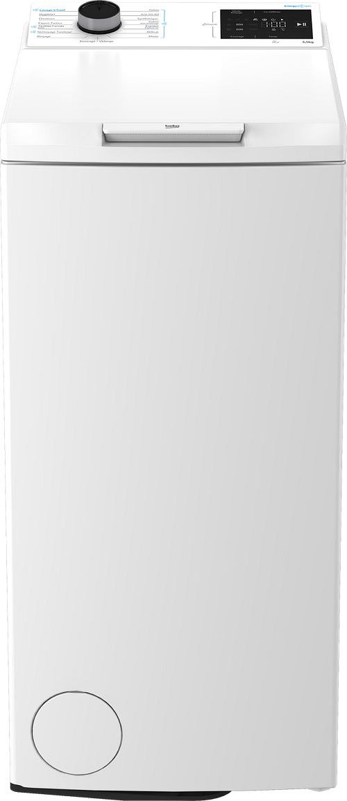 Lave-Linge Top Par Le Dessus Beko Tb6521Penergyspinfr Blanc