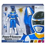 Figurine Power Rangers Lightning Collection Ranger de l'espace bleu et planeur Galaxy