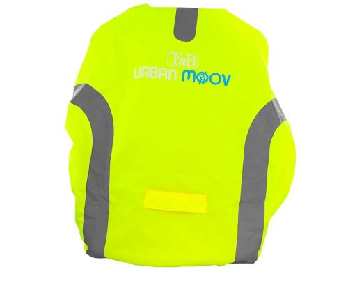 Housse réfléchissante T'nB pour sac à dos Jaune