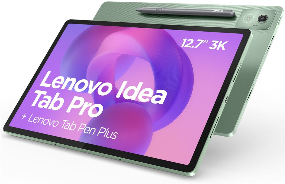 Tablette Tactile Lenovo Idea Tab Pro 12,7" Wifi 256 Go Vert + Stylet Tab Pen Plus