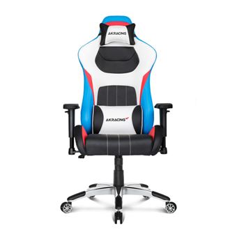 Chaise Gaming AkRacing Série Masters Premium Noir, blanc et rouge