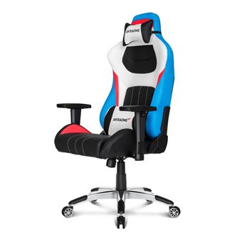 Chaise Gaming AkRacing Série Masters Premium Noir, blanc et rouge