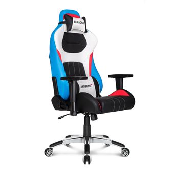 Chaise Gaming AkRacing Série Masters Premium Noir, blanc et rouge