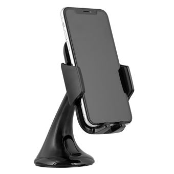 Support pare-brise universel avec ventouse T'nB Incar pour smartphone Noir